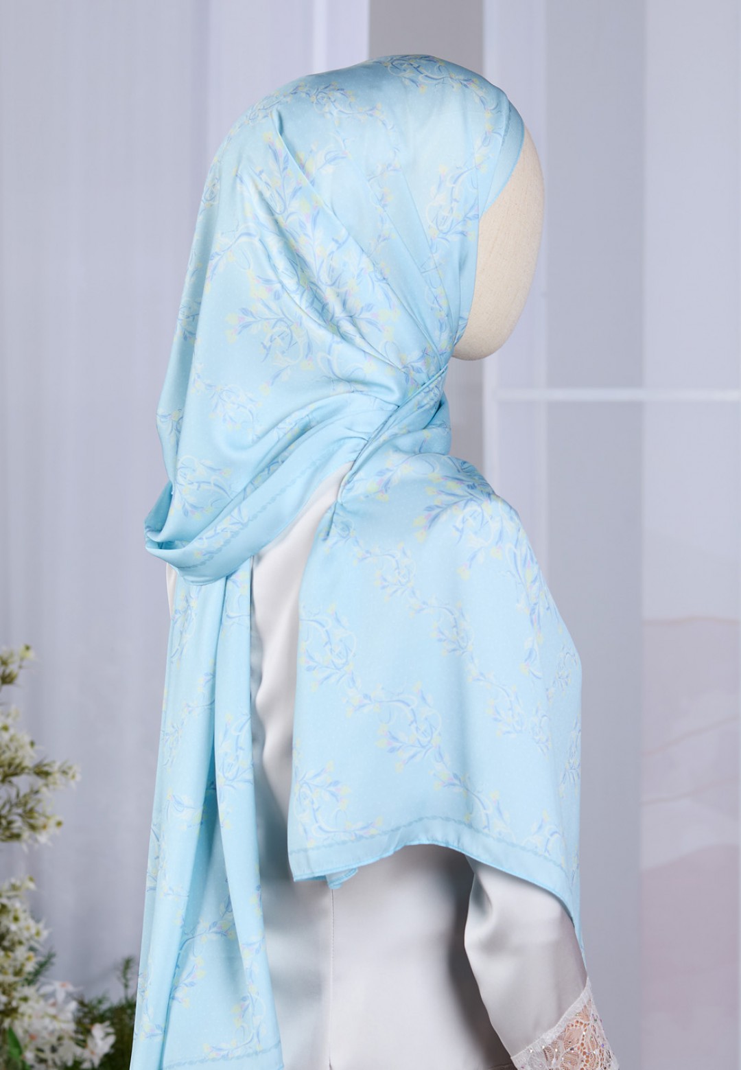 SHAWL VELOIRE PRINTED