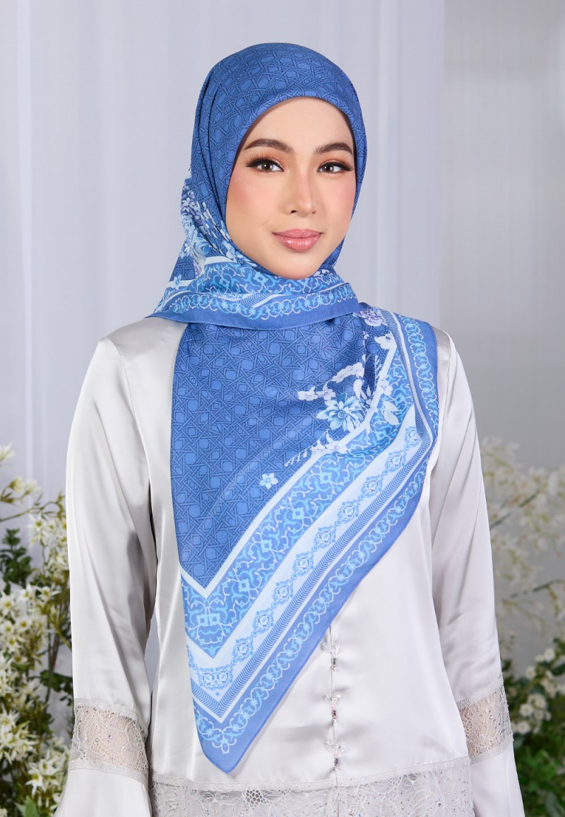 SQ LAVENDREAM VOILE PRINTED