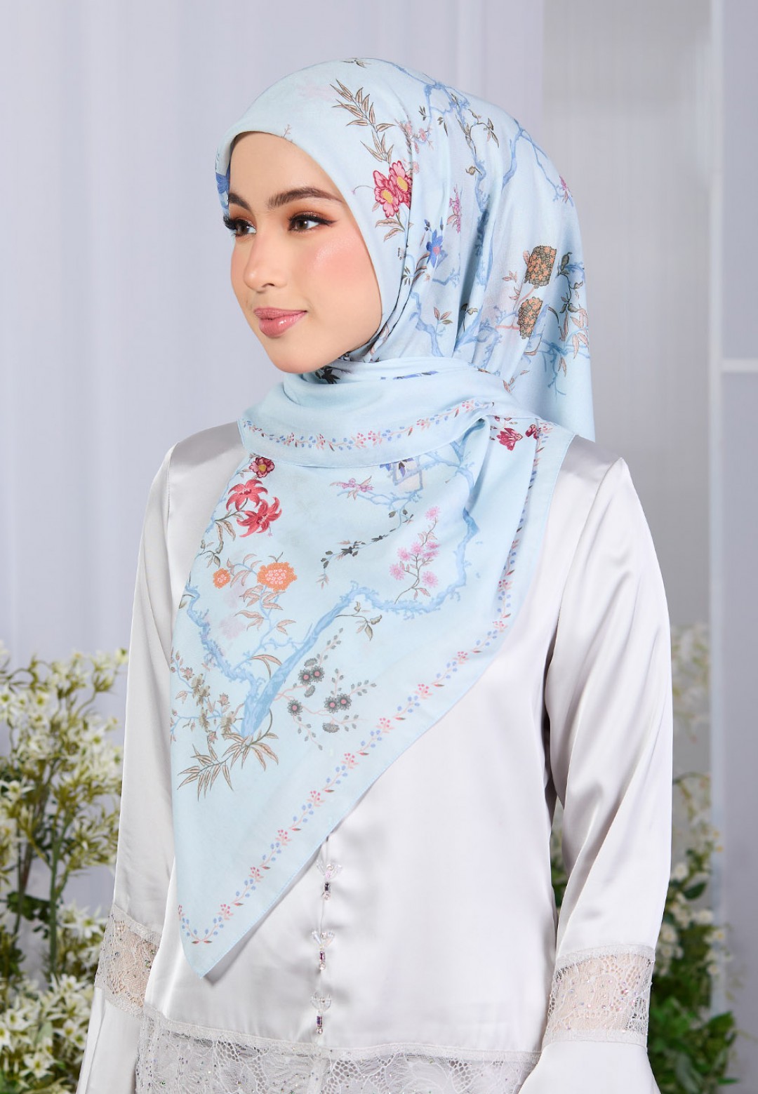 SQ DAFFILYN VOILE PRINTED