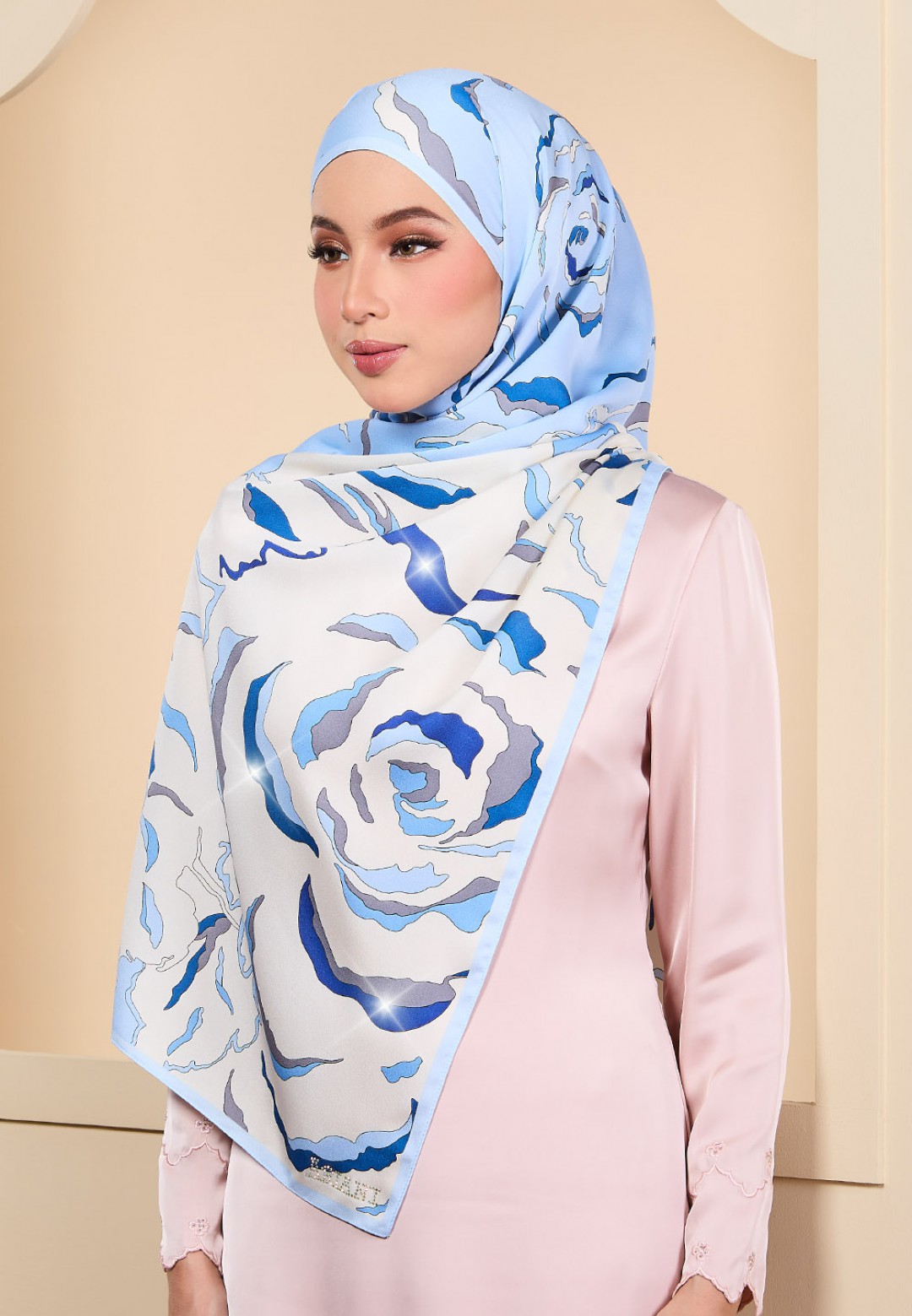 SHAWL RAISA PRINTED DIAMOND