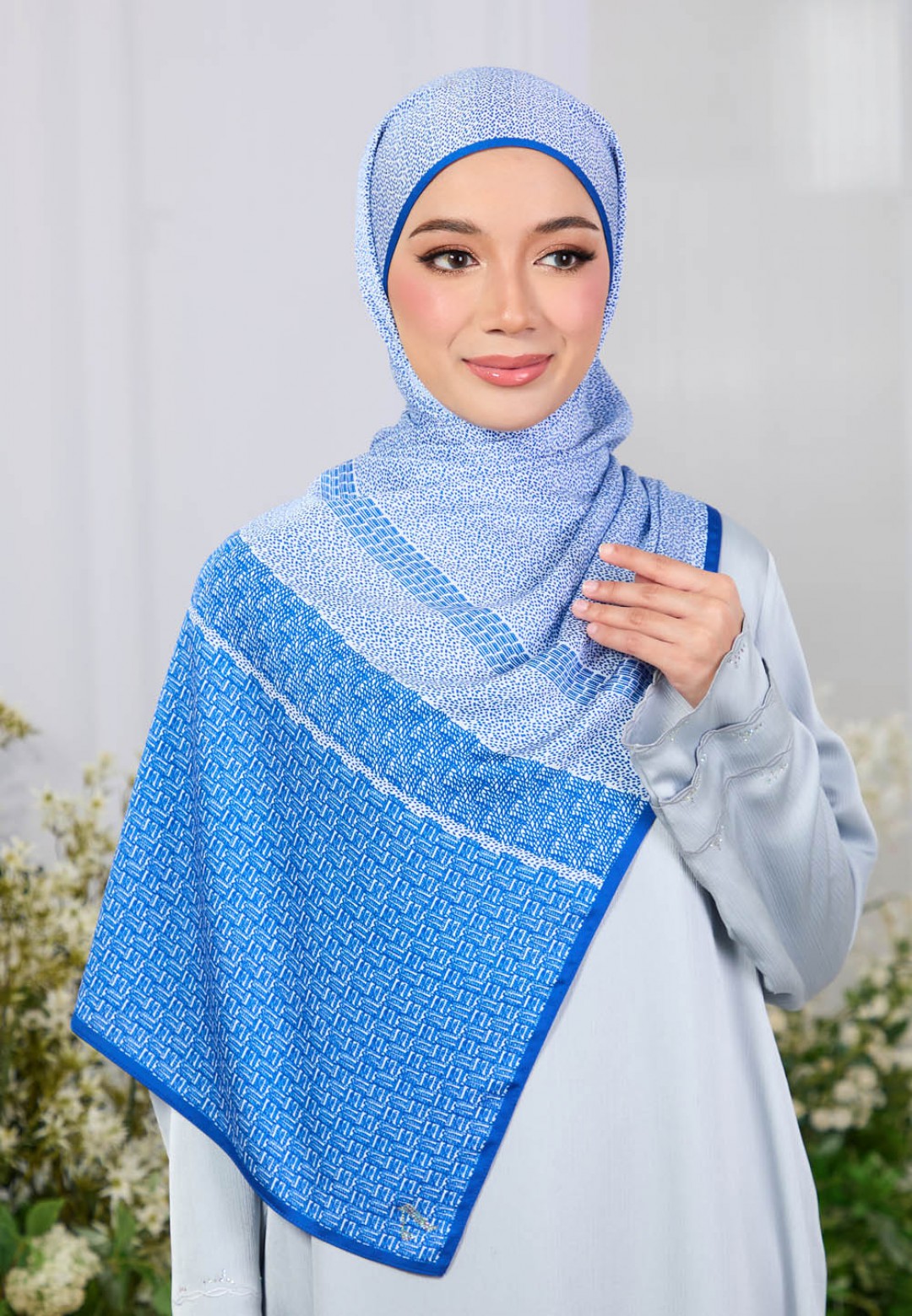 SHAWL VELURINE PRINTED