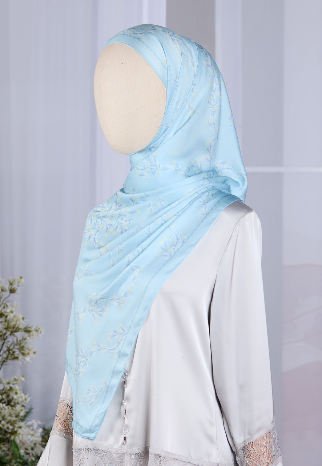 SHAWL VELOIRE PRINTED
