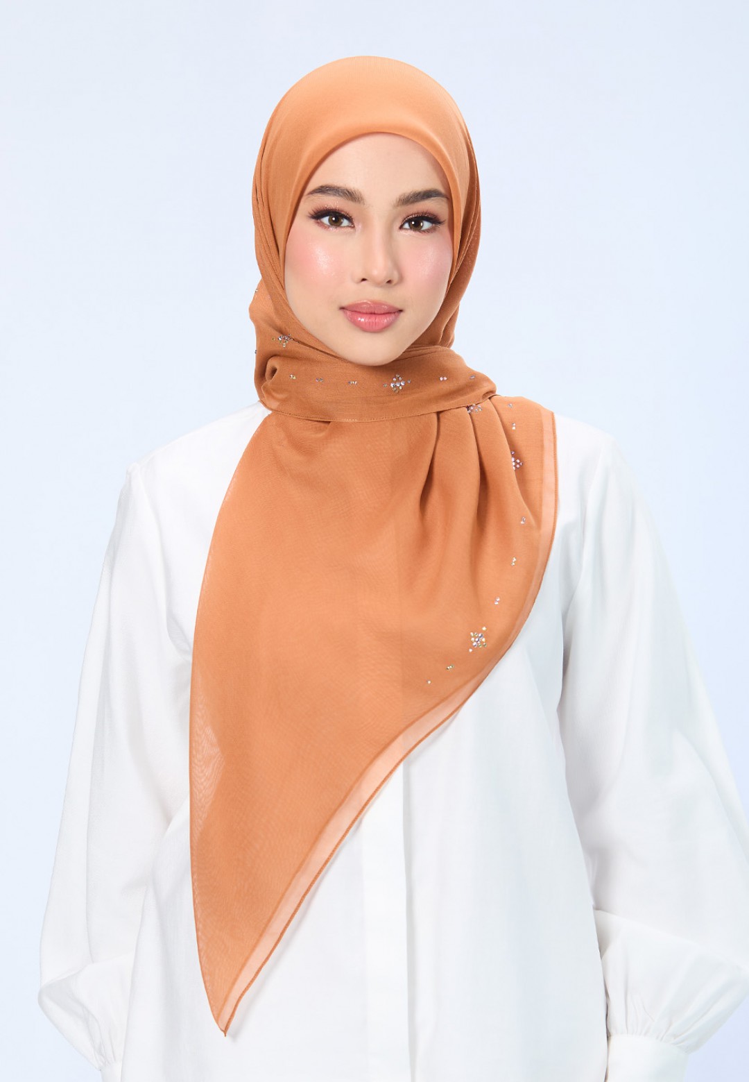 SQ LILYORA VOILE PLAIN DIAMOND
