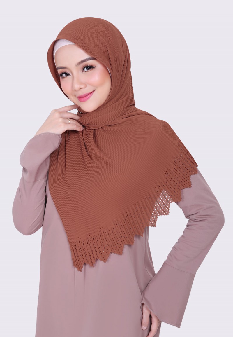 SHAWL LASERCUT PRETTY PLEATS 209