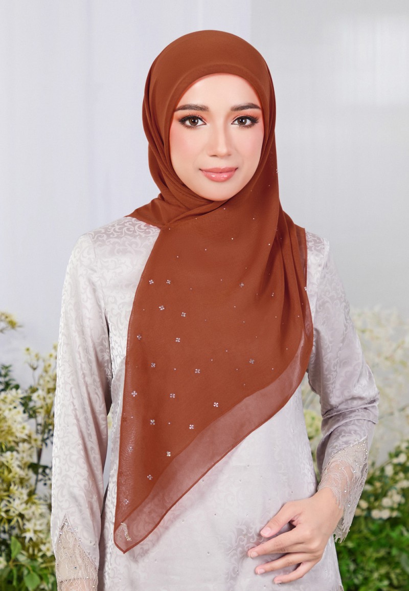 SQ FLUERENCE VOILE PLAIN DIAMOND