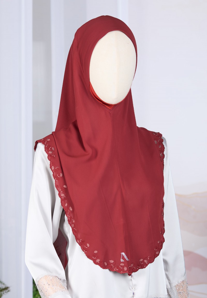 TIARA IRISBLOOM PLAIN EMBROIDERY
