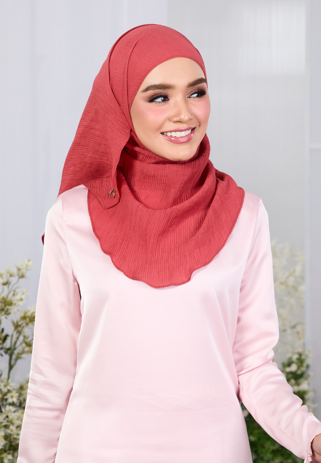 INSTANT IMAAN SEMI PLEATED PLAIN