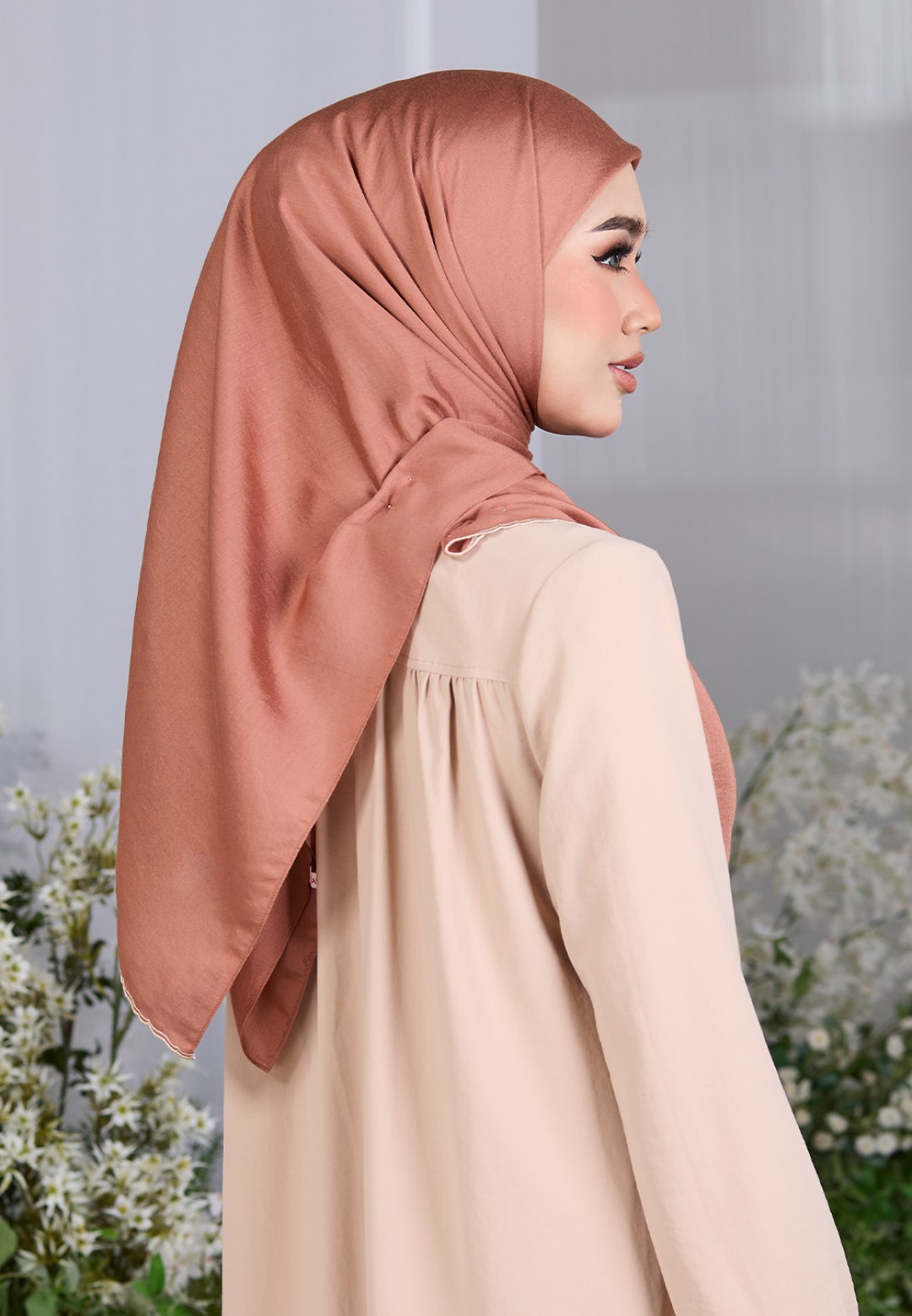 SQ ESME VOILE PLAIN EMBROIDERY
