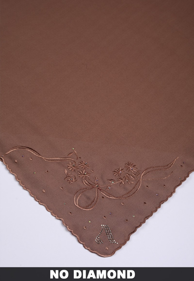 SQ FLUERITH PLAIN EMBROIDERY