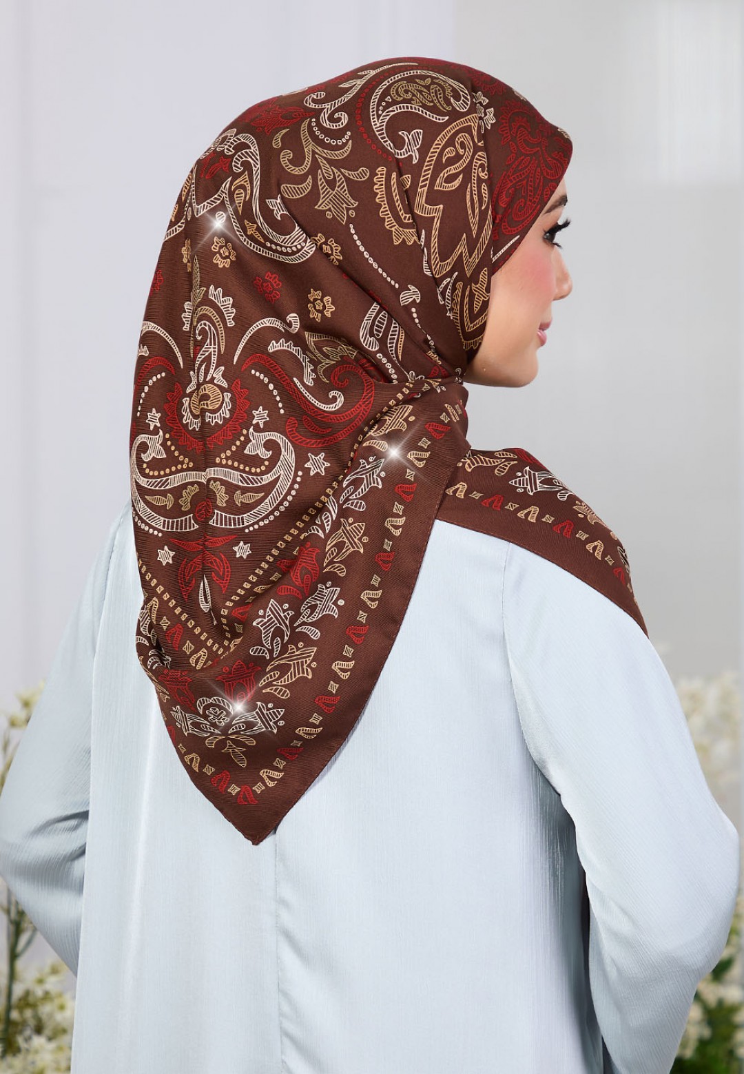 SQ LOANA TWILL PRINTED DIAMOND