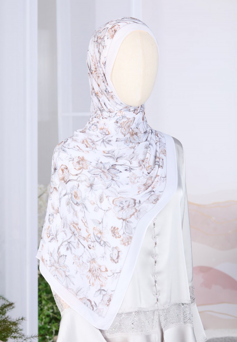 SHAWL ROSELLURE PRINTED