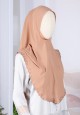 TIARA IRISBLOOM EMBROIDERY IN BROWN