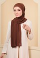 SHAWL BASIC DLUXE IN BROWN