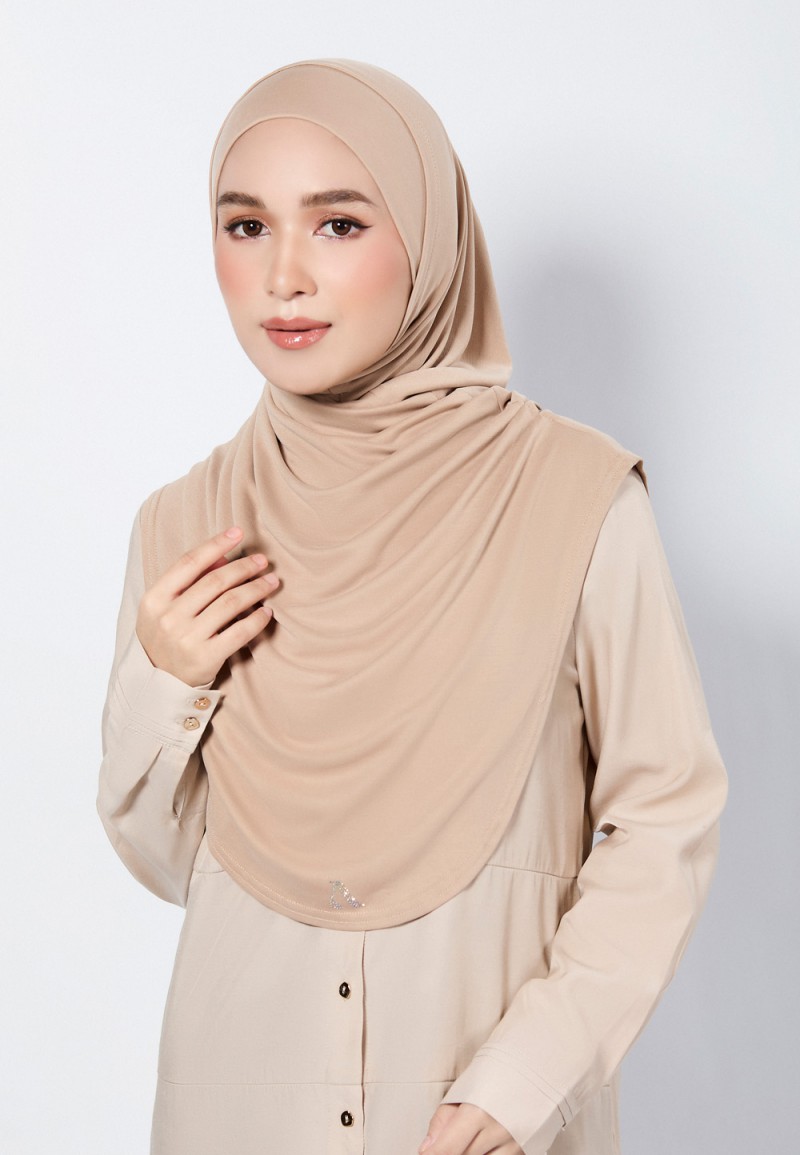 INSTANT ASYRIA PLEAT LABUH PLAIN