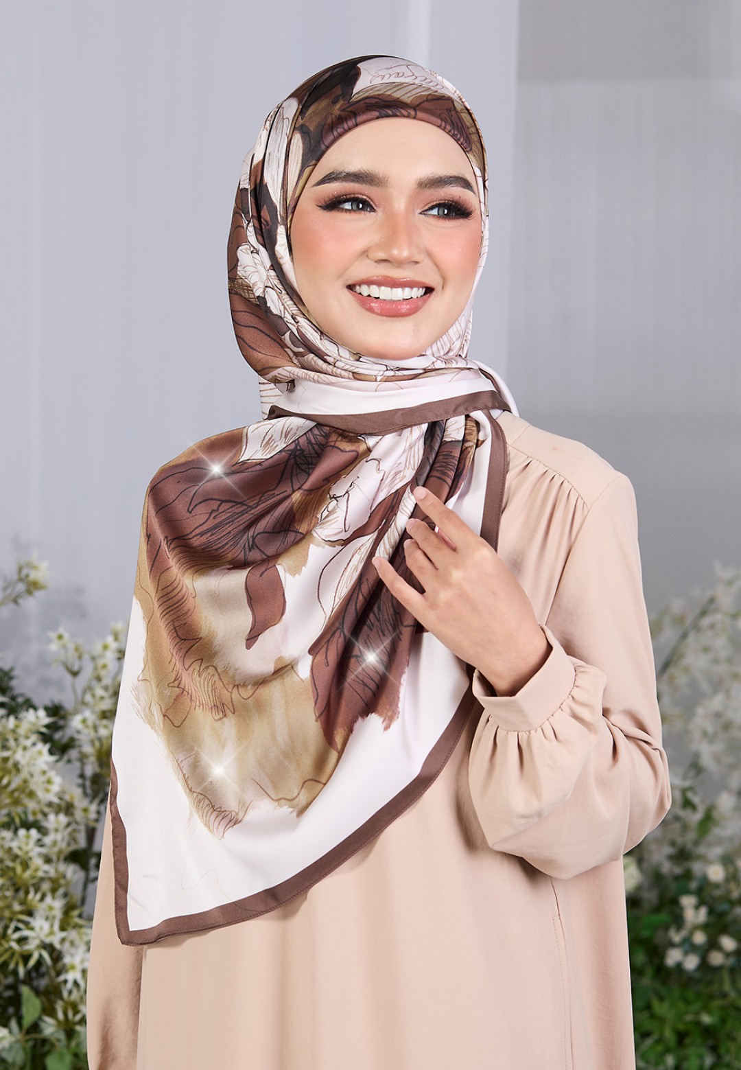 SQ LILIORA GRACE PRINTED DIAMOND