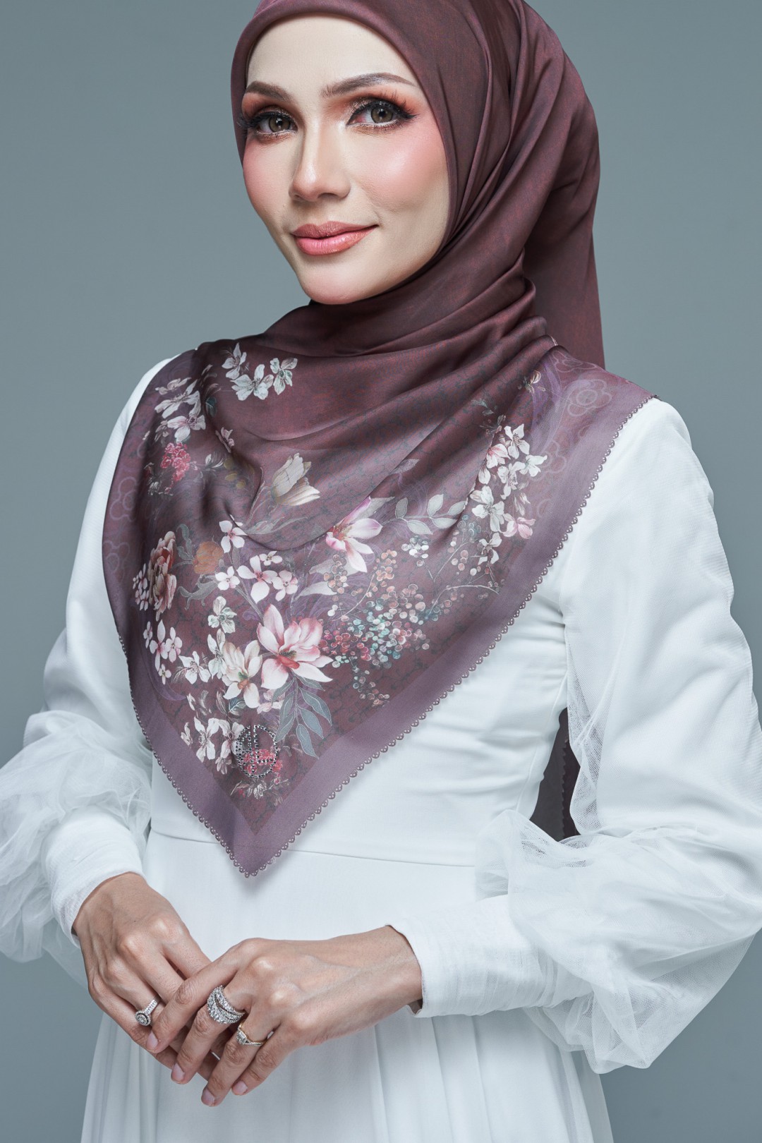 SQ ZEINA VOILE LASERCUT
