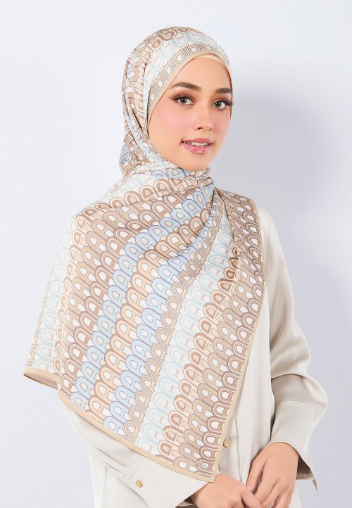 SHAWL A MONO PRINTED