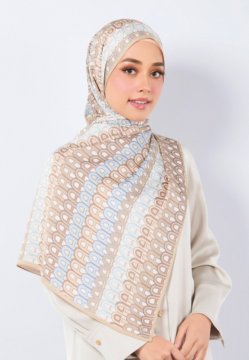 SHAWL A MONO PRINTED