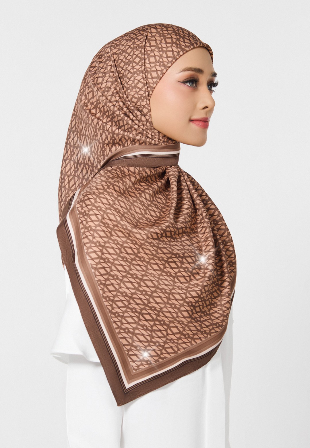 SQ ICONIC TWILL PRINTED DIAMOND