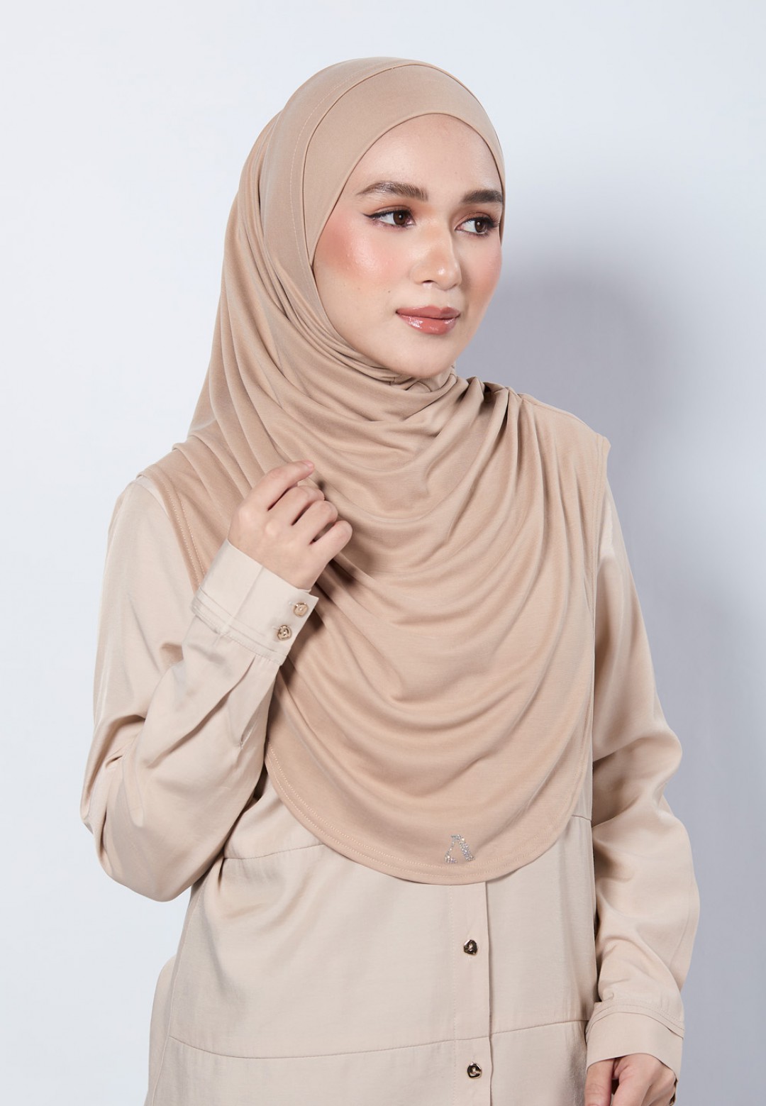 INSTANT ASYRIA PLEAT LABUH PLAIN