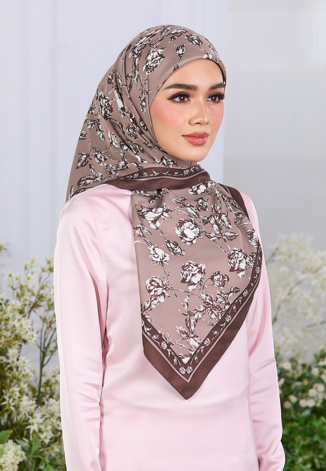 SQ NISREEN TWILL PRINTED (MINI)
