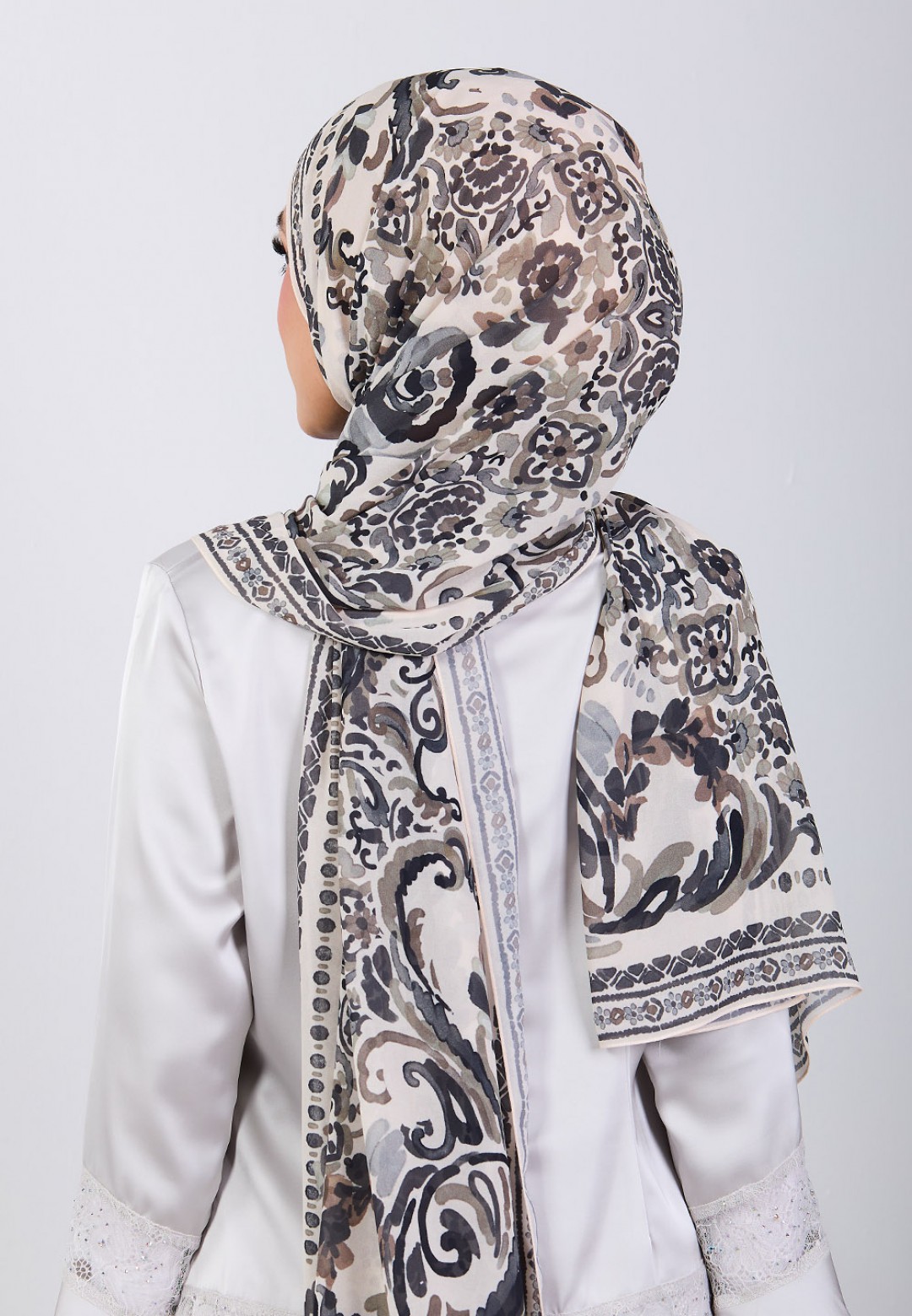 SHAWL LURIBLOOM PRINTED