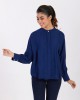 BRYNLEE BLOUSE IN ESTATE BLUE