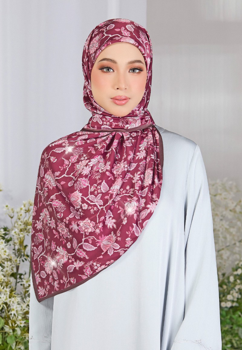 SQ FLUERYN BLOOM PRINTED DIAMOND