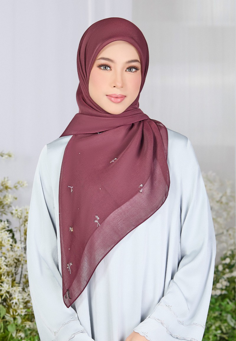 SQ PETALISCENT VOILE PLAIN DIAMOND