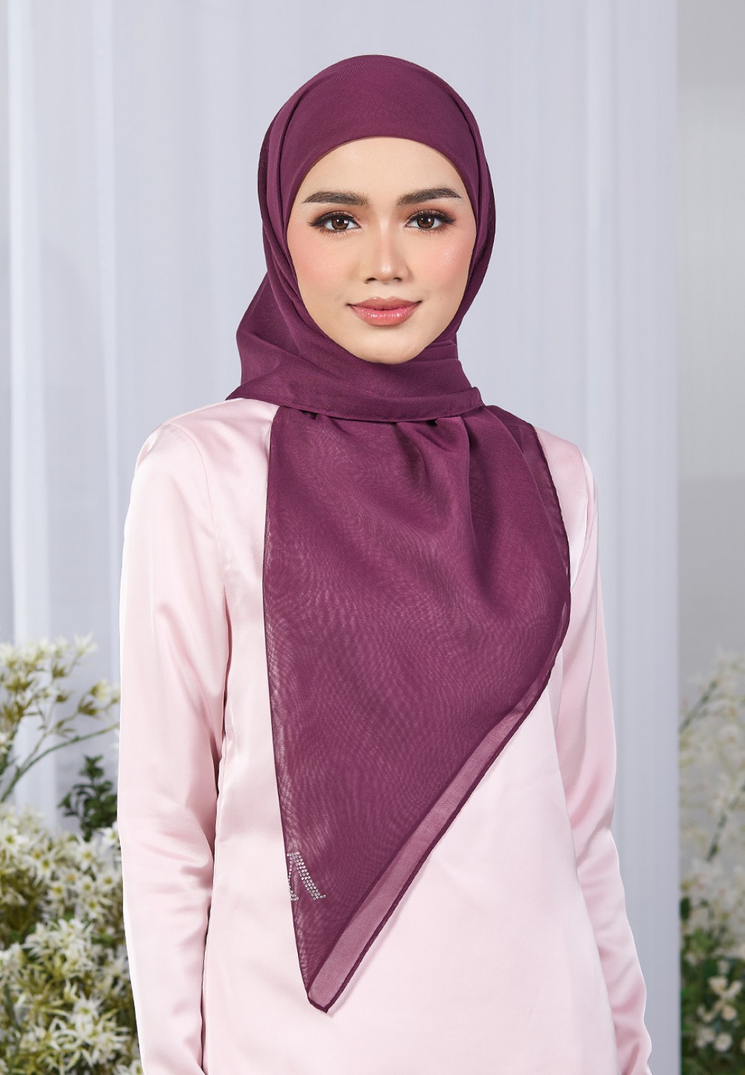 SQ BLUEVETTE VOILE PLAIN