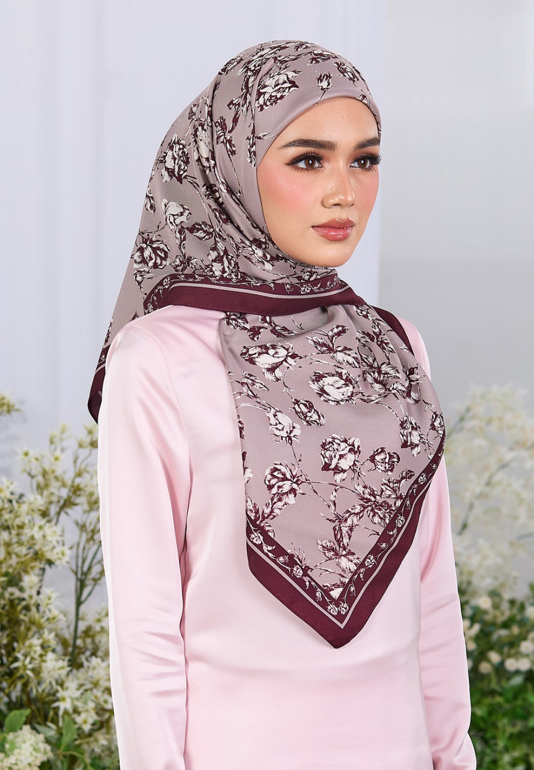 SQ NISREEN TWILL PRINTED (MINI)