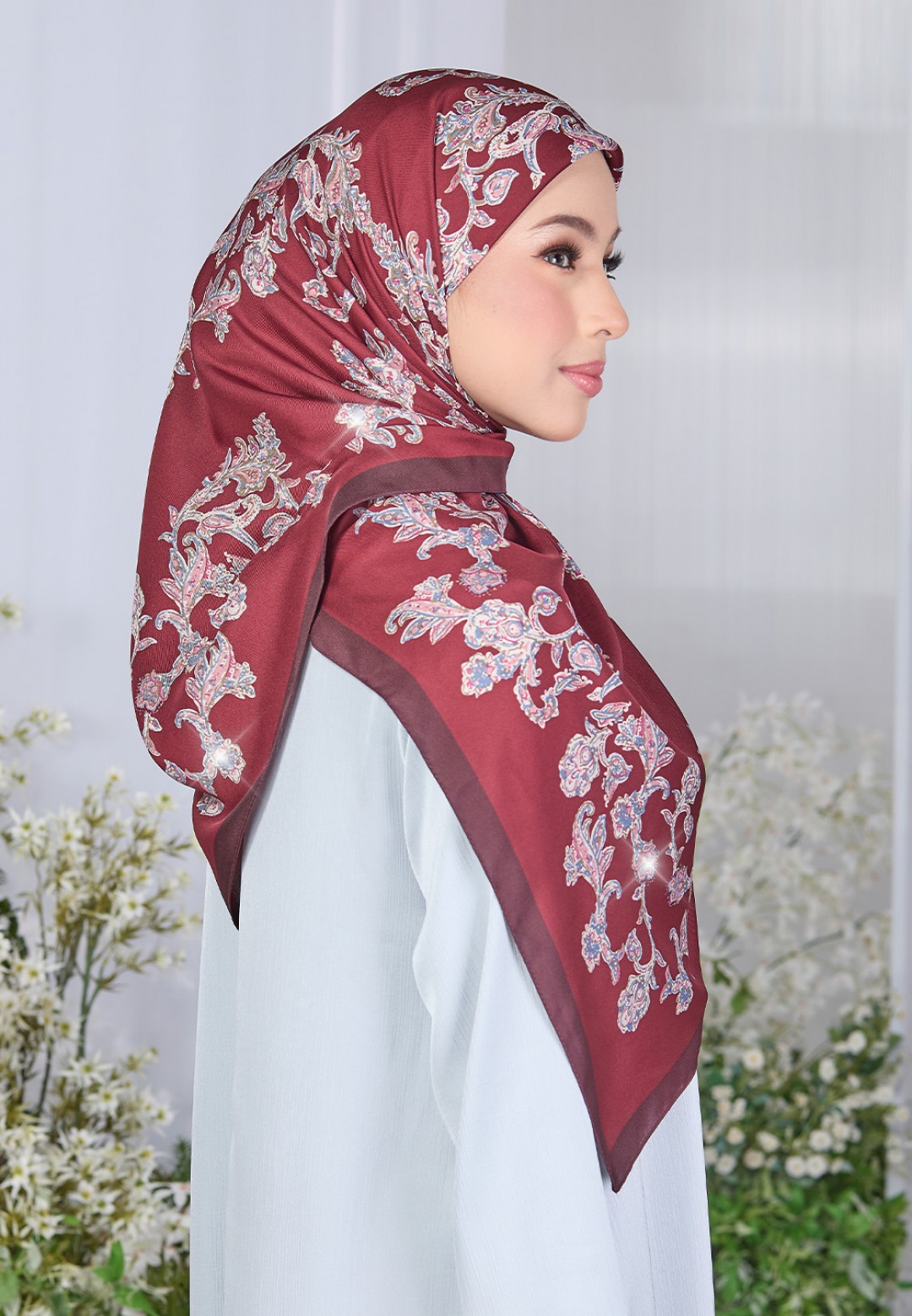 SQ ELLARA PRINTED DIAMOND