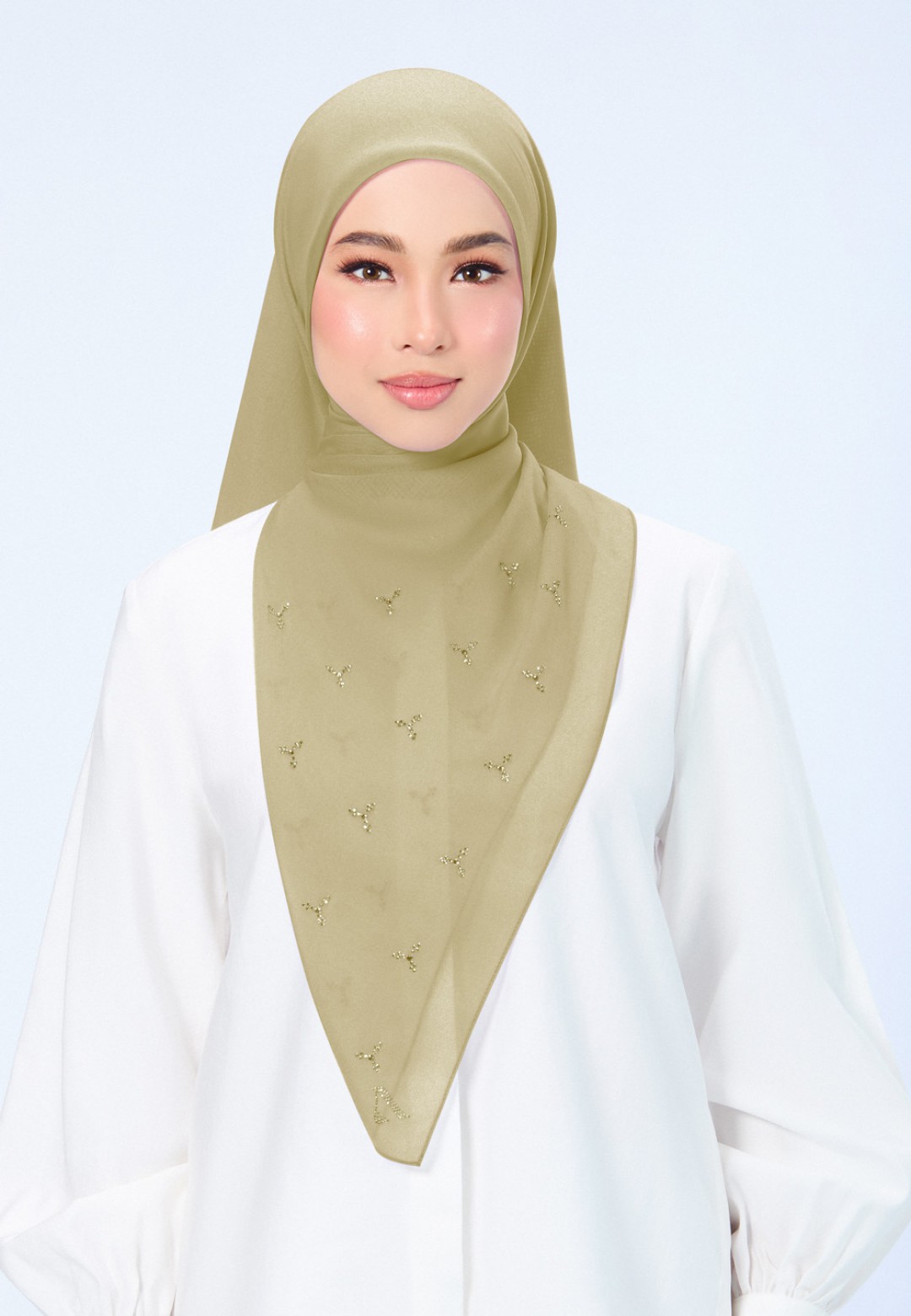 SQ CRYSTALLIQUE VOILE PLAIN DIAMOND