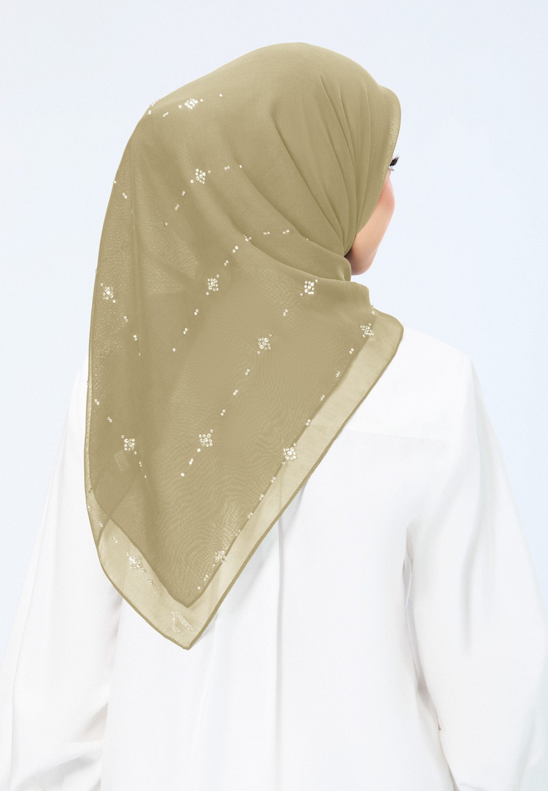 SQ LILYORA VOILE PLAIN DIAMOND