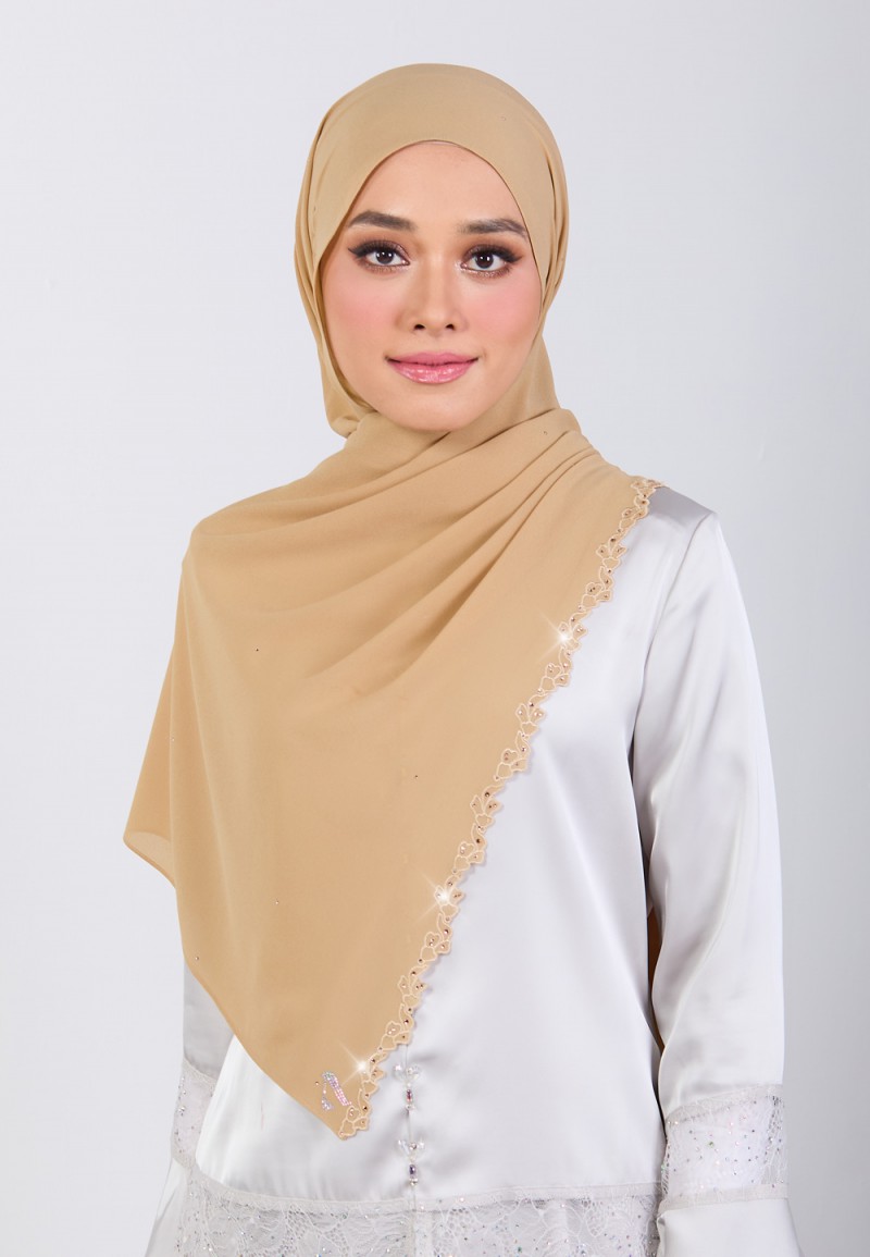 SHAWL INNARAH EMBROIDERY DIAMOND