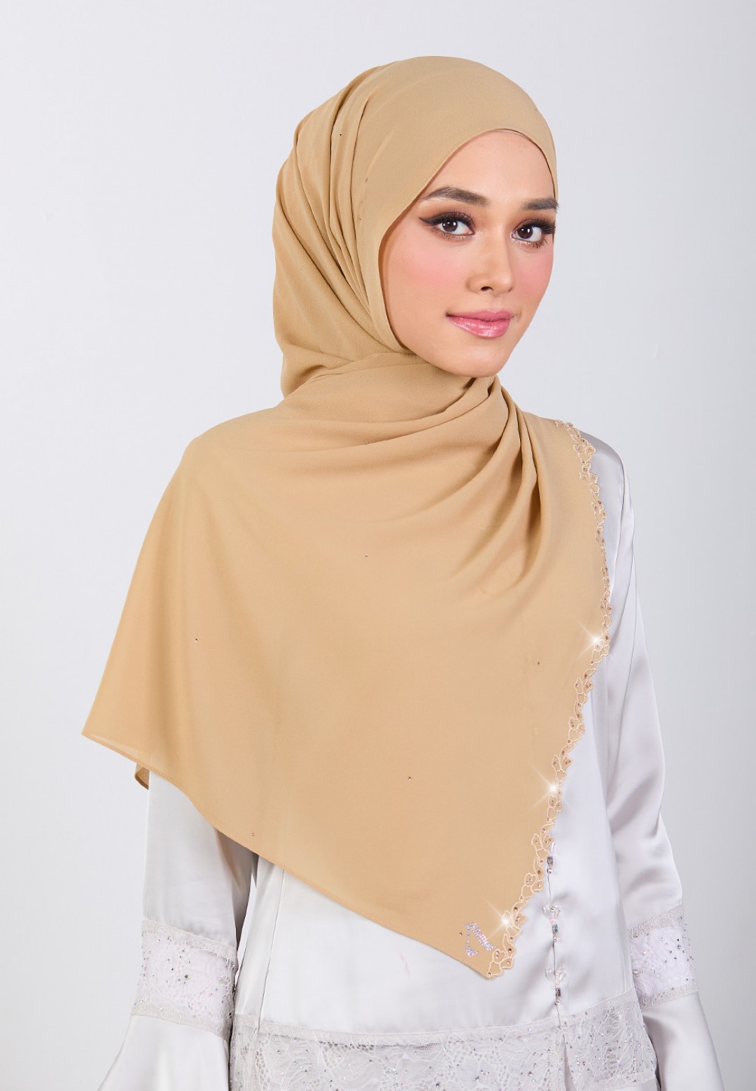 SHAWL INNARAH EMBROIDERY DIAMOND