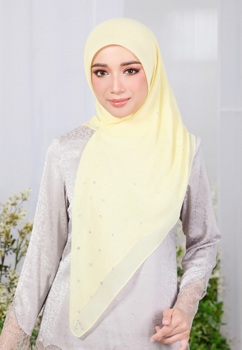 SQ FLUERENCE VOILE PLAIN DIAMOND