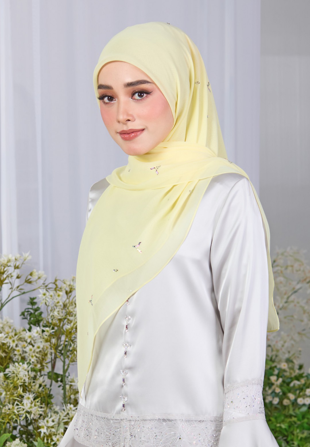 SQ GLIMPETRA VOILE PLAIN DIAMOND