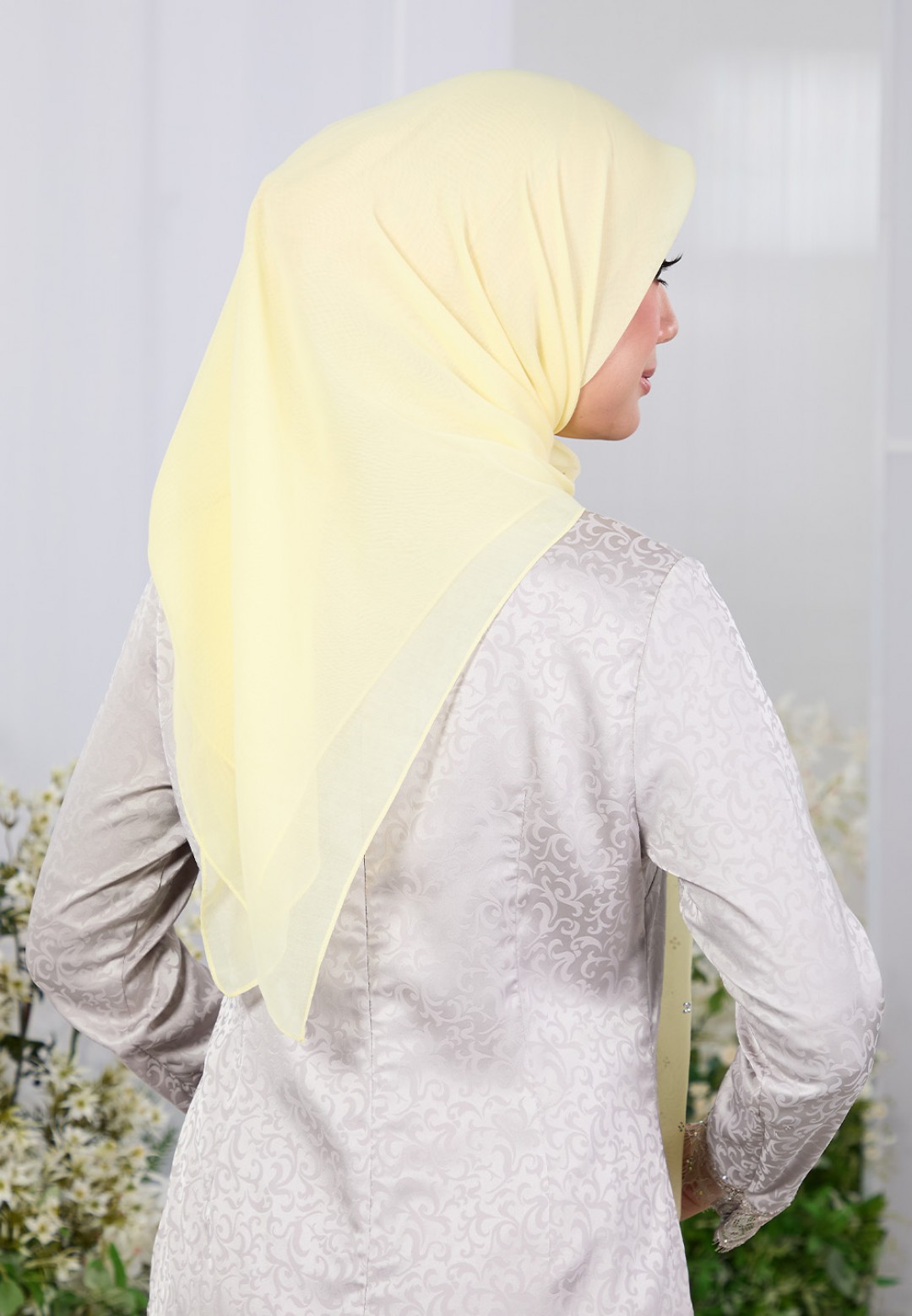SQ FLUERENCE VOILE PLAIN DIAMOND