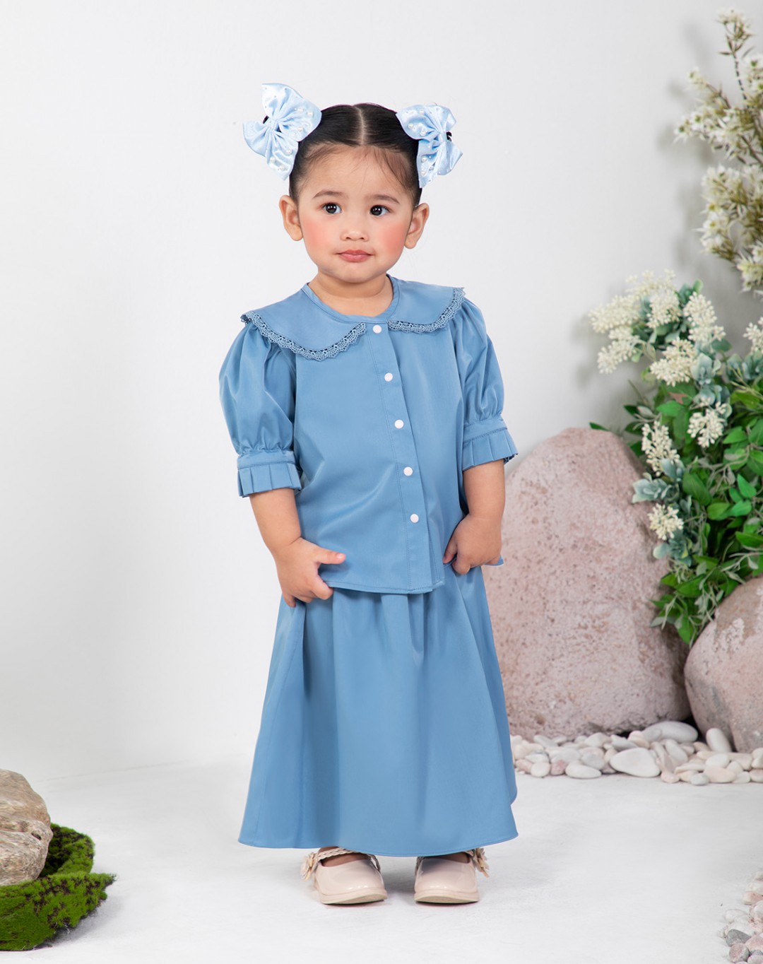 ELMA BAJU KURUNG PLAIN (BABY)
