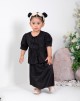 FAYQA BAJU KURUNG PLAIN IN BLACK (BABY)