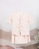 FAYQA BAJU KURUNG PRINTED IN BEIGE (BABY)