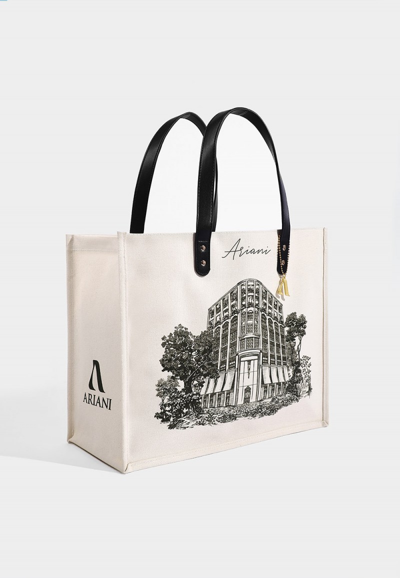 FACADE TOTE BAG MAXI