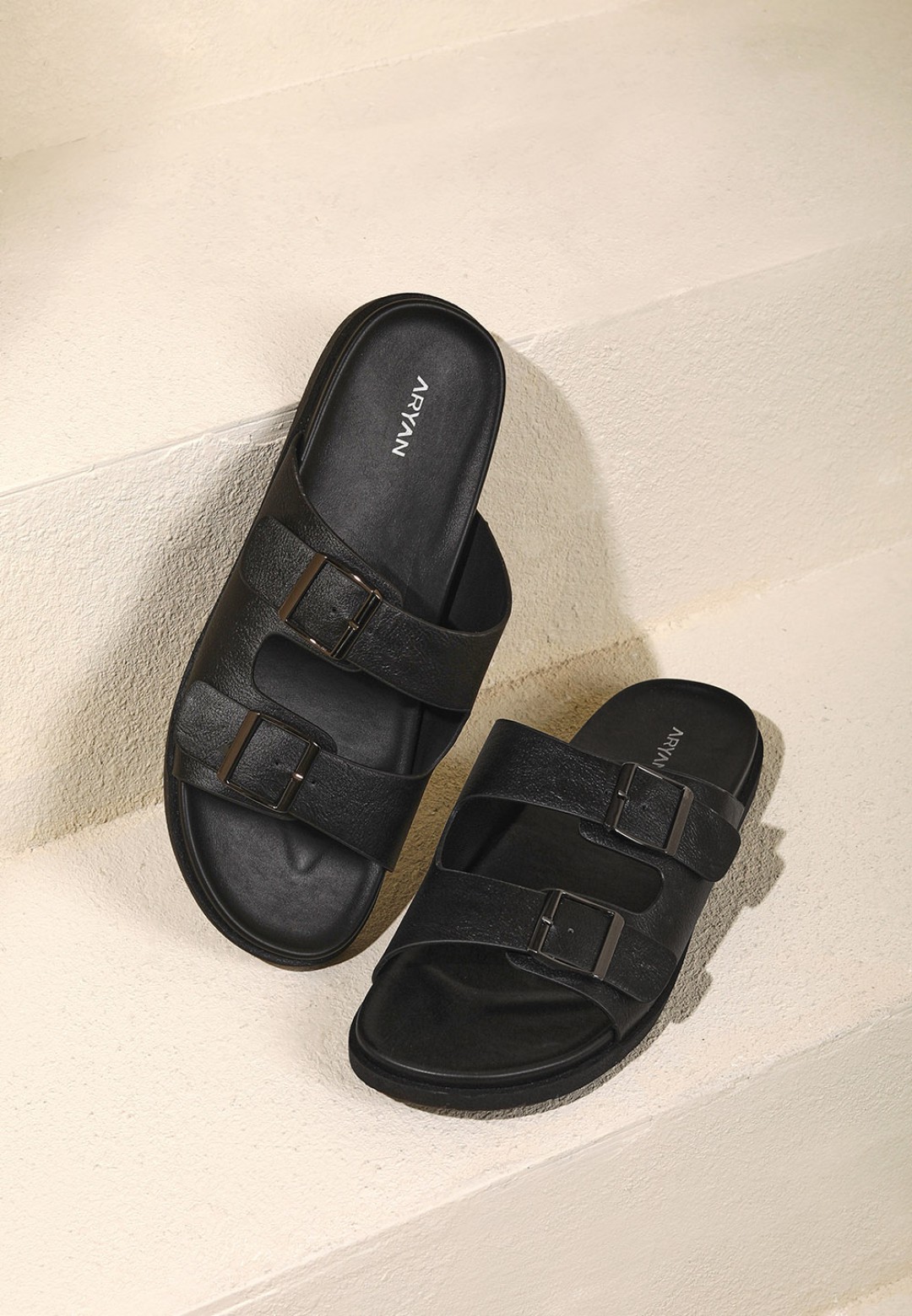 DOUBLE STRAP SANDALS