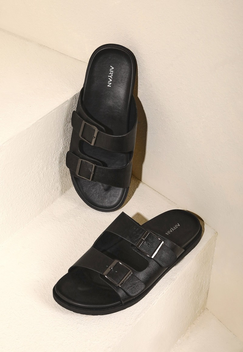 DOUBLE STRAP SANDALS