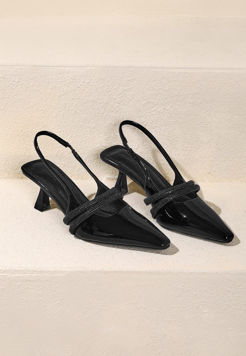 RHEA SLINGBACK HEELS