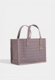 ICONIC MONO TOTE BAG IN BROWN SUGAR