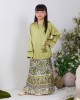 CAMELLIA BAJU KURUNG IN OLIVE GREEN (KIDS/TEENS)