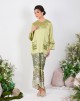 CAMELLIA BAJU KURUNG IN OLIVE GREEN