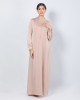 LATIFA JUBAH IN CAMEL BROWN